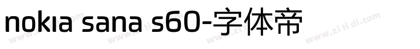 nokia sana s60字体转换